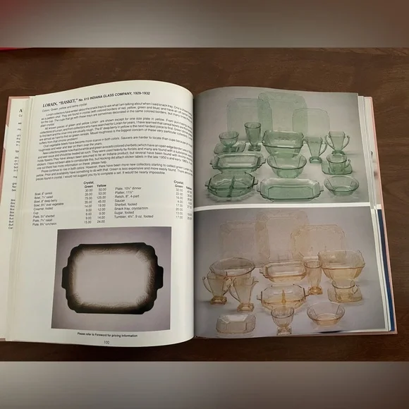 The Collector's Encyclopedia of Depression Glass Gene Florence 10th Ed. Book - Picture 5 of 6